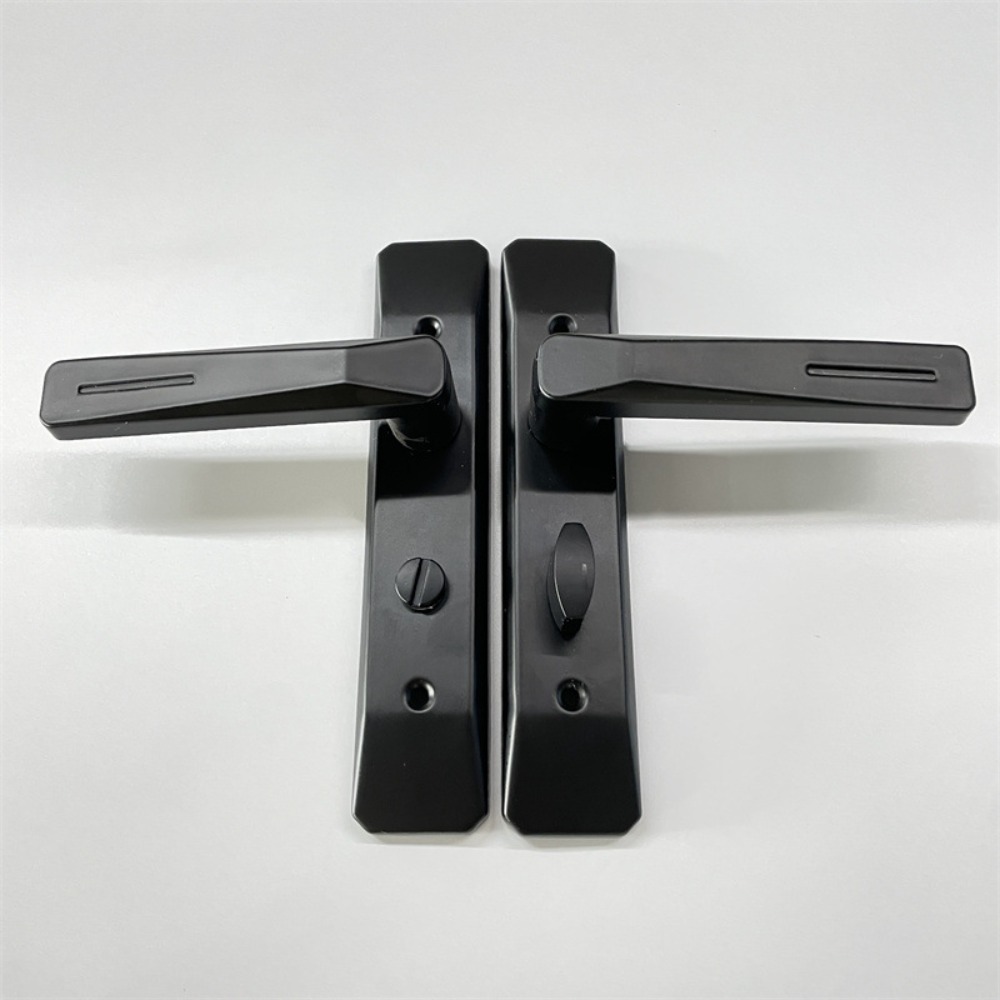 Keyless Bathroom Door Lock with Thickened Handle for Bedroom Privacy