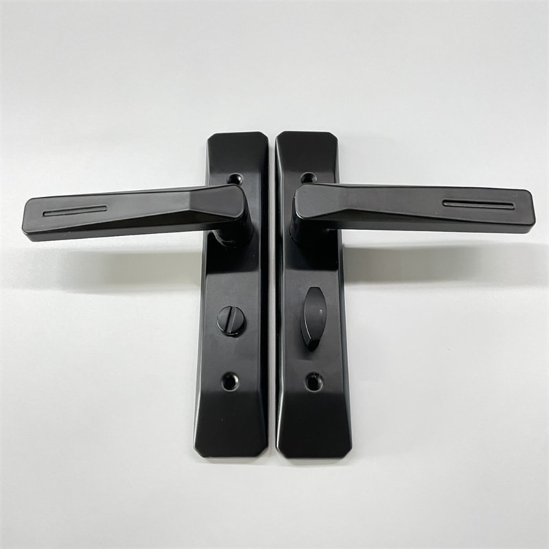 Keyless Bathroom Door Lock with Thickened Handle for Bedroom Privacy