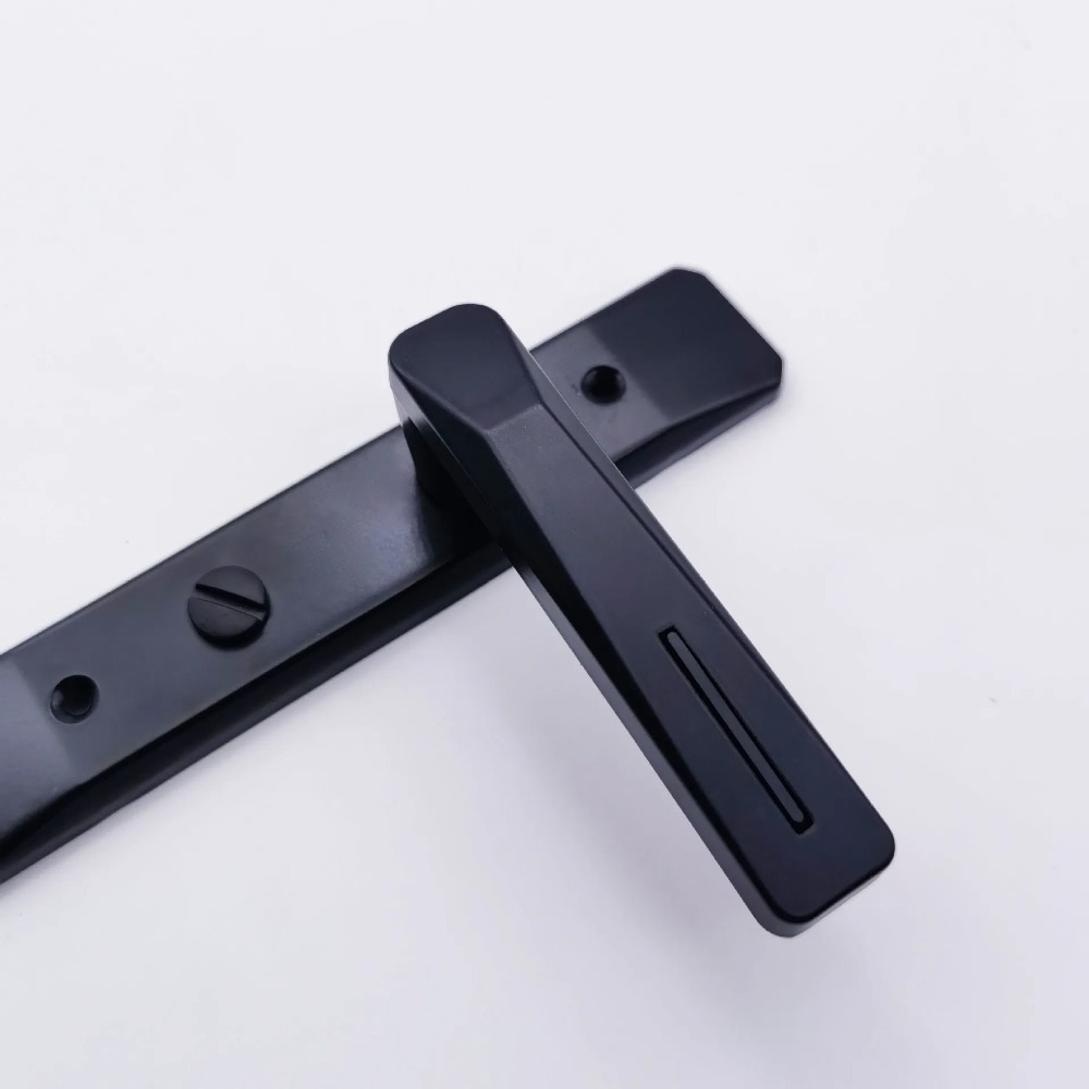 Keyless Bathroom Door Lock with Thickened Handle for Bedroom Privacy