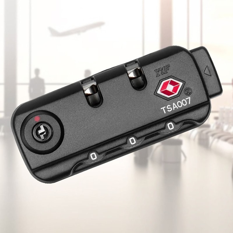 Digit Combination Steel Wire Luggage Lock for Travel Bags and Cabinets