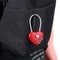 Heart Shaped Digit Combination Luggage Lock Set 4