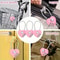 Heart Shaped Digit Combination Luggage Lock Set 5