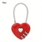 Heart Shaped Digit Combination Luggage Lock Set 7