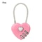 Heart Shaped Digit Combination Luggage Lock Set 8