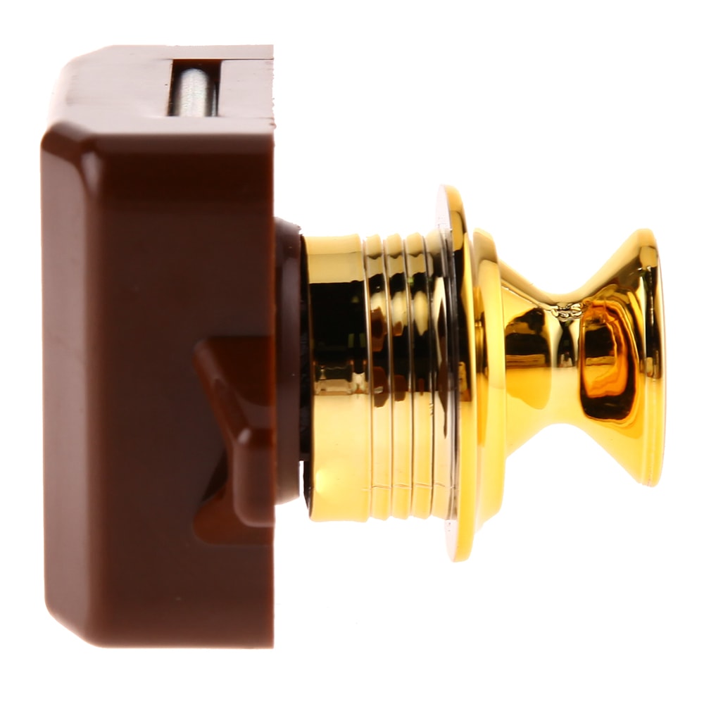 Keyless RV Push Cabinet Lock Zinc Alloy Push Button Drawer Latch 5