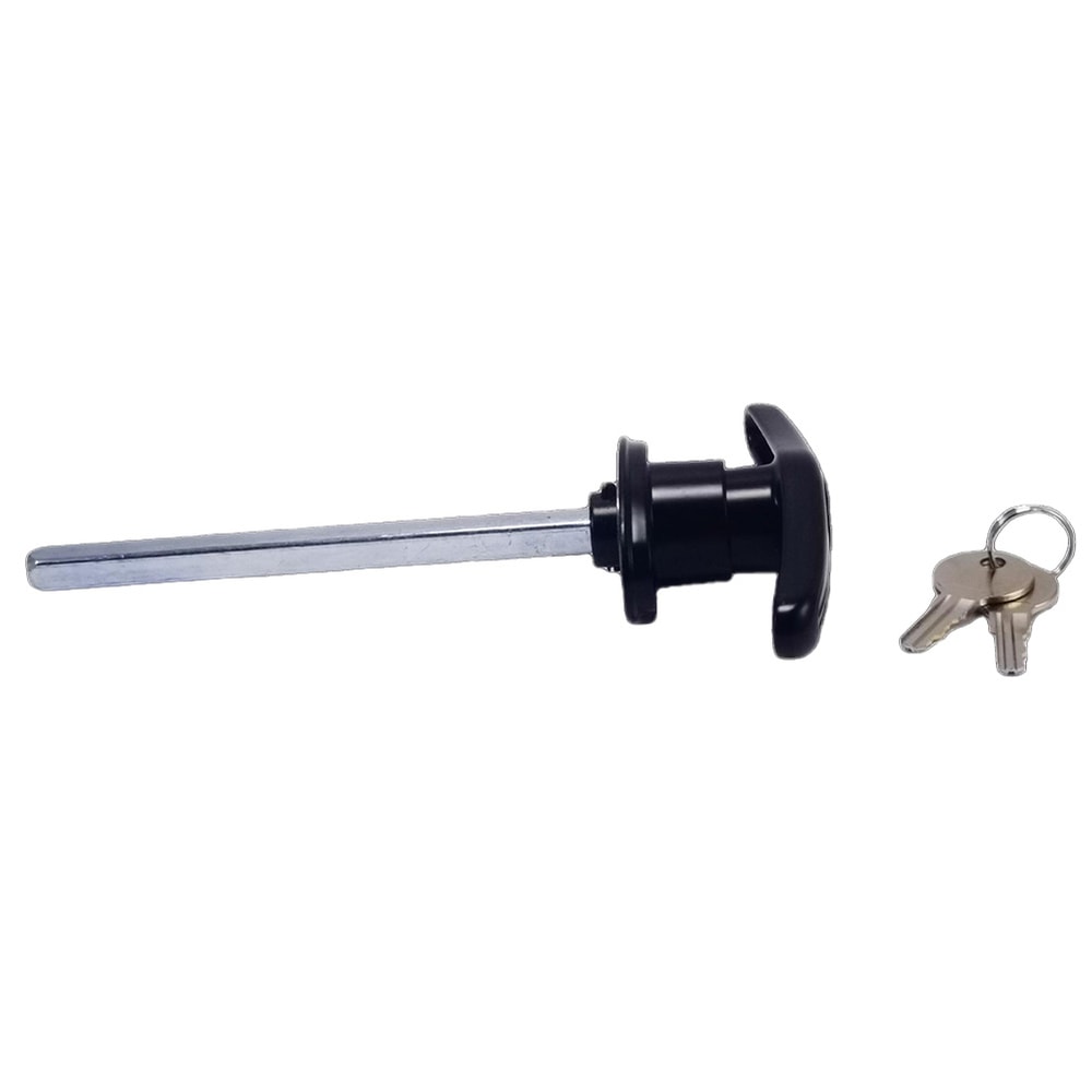 Secure T Handle Garage Door Lock with Keys for Shed Campervan