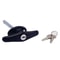 Secure T Handle Garage Door Lock with Keys for Shed Campervan