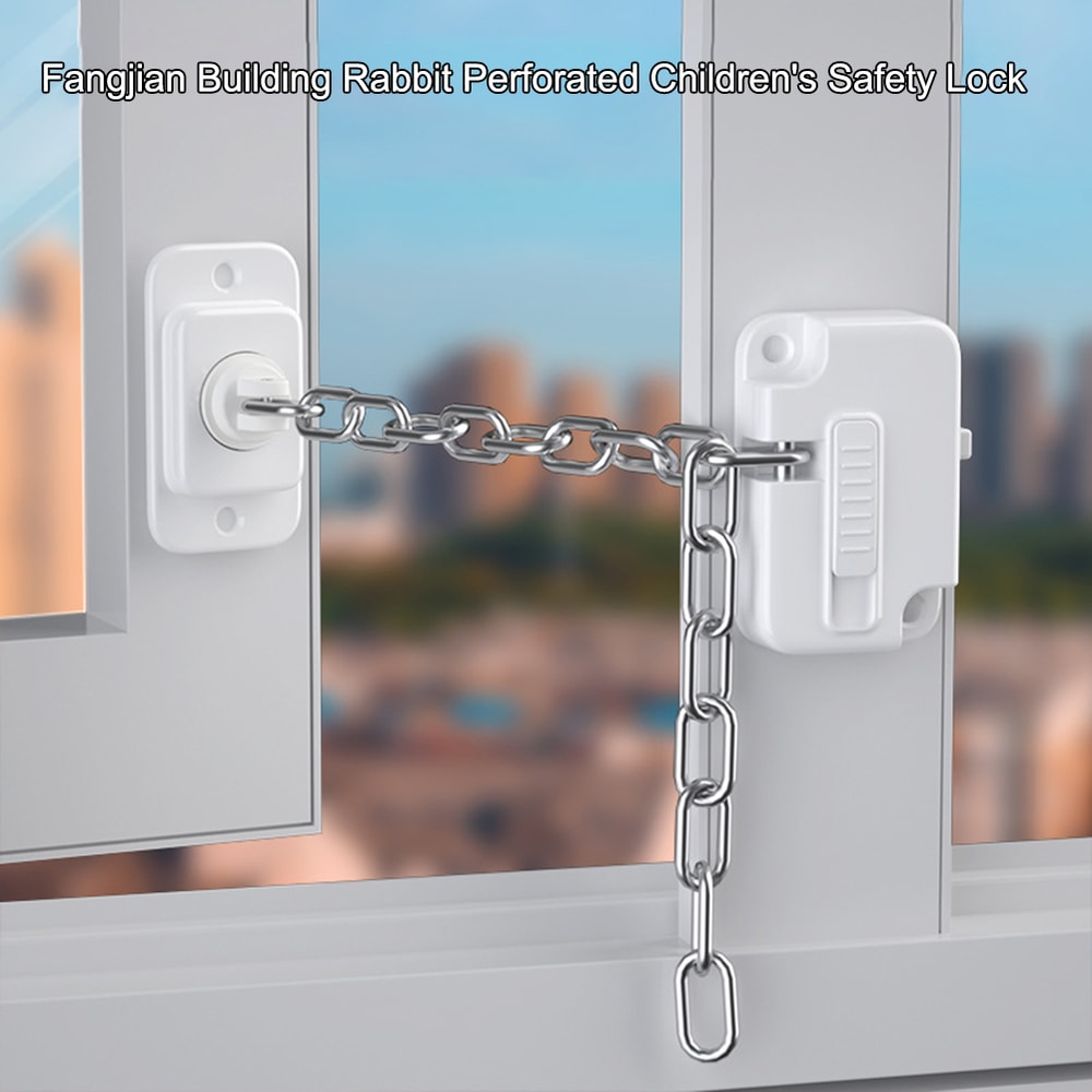 No Drill Child Safety Window Lock Self Adhesive Window Restrictor