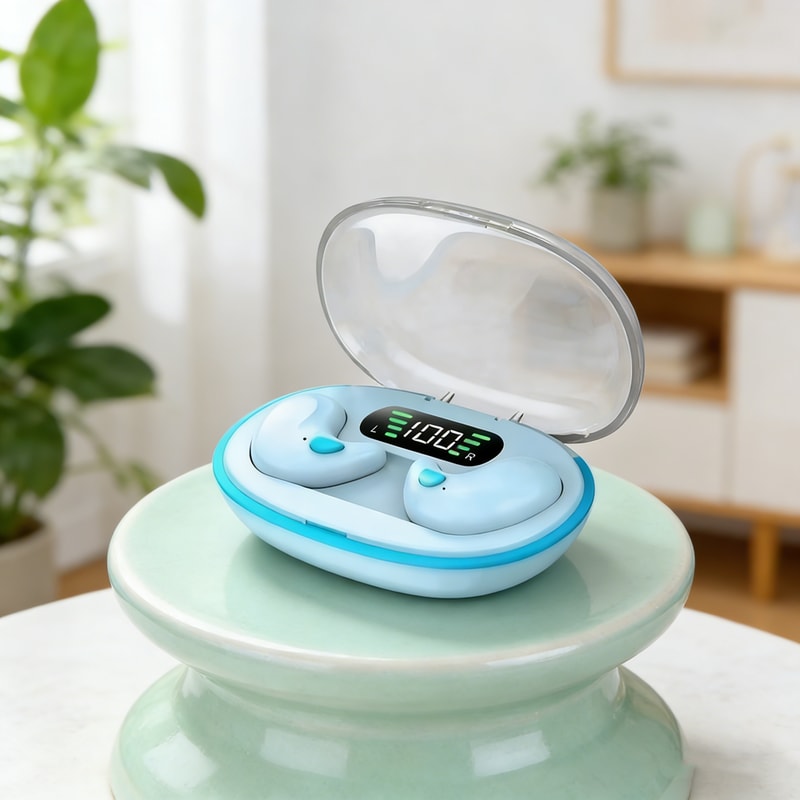 Mini Waterproof Wireless Earbuds Bluetooth Headphones 0