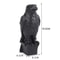 Black Eagle Resin Desk Statue for Bold Home Office Decor