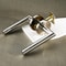 Modern Privacy Door Handle Reversible Round Lever For Bedroom Bathroom Doors 1
