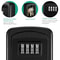 Wall Mounted Key Lock Box With Digit Combination 3