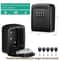 Wall Mounted Key Lock Box With Digit Combination 5