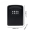 Wall Mounted Key Lock Box With Digit Combination 6