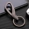 Double Ring Metal Keychain For Waist Hanging Everyday Carry 0