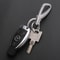 Double Ring Metal Keychain For Waist Hanging Everyday Carry 2