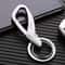 Double Ring Metal Keychain For Waist Hanging Everyday Carry 7