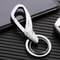 Double Ring Metal Keychain For Waist Hanging Everyday Carry 7