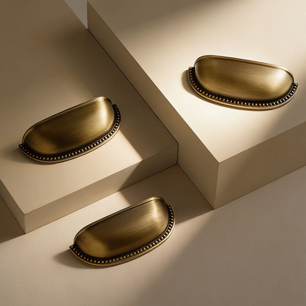 Brass Drawer Pulls for Cabinets Dressers and Wardrobes