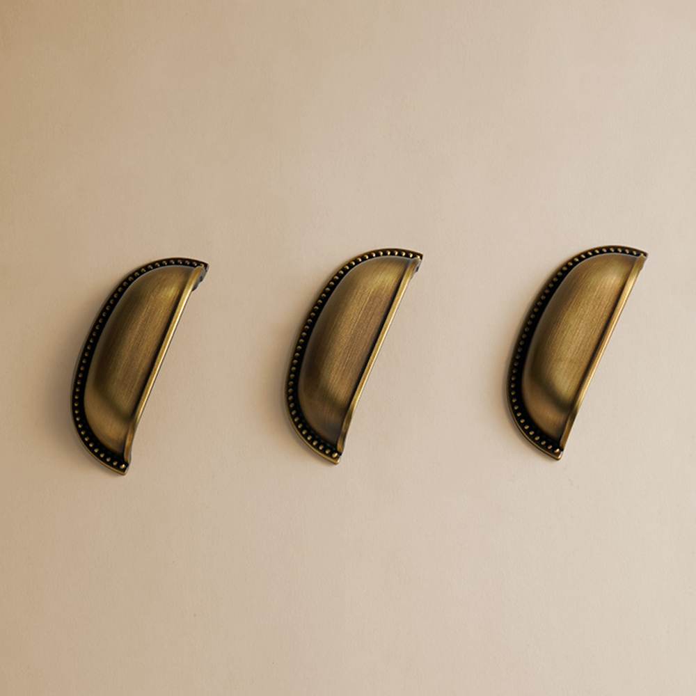 Brass Drawer Pulls for Cabinets Dressers and Wardrobes