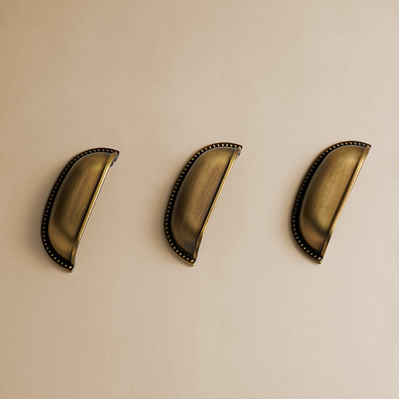 Brass Drawer Pulls for Cabinets Dressers and Wardrobes