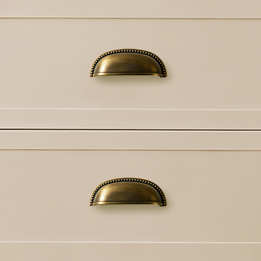 Brass Drawer Pulls for Cabinets Dressers and Wardrobes