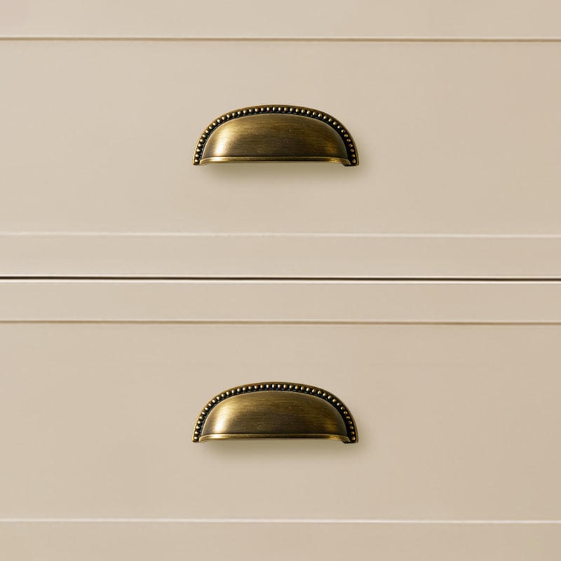 Brass Drawer Pulls for Cabinets Dressers and Wardrobes