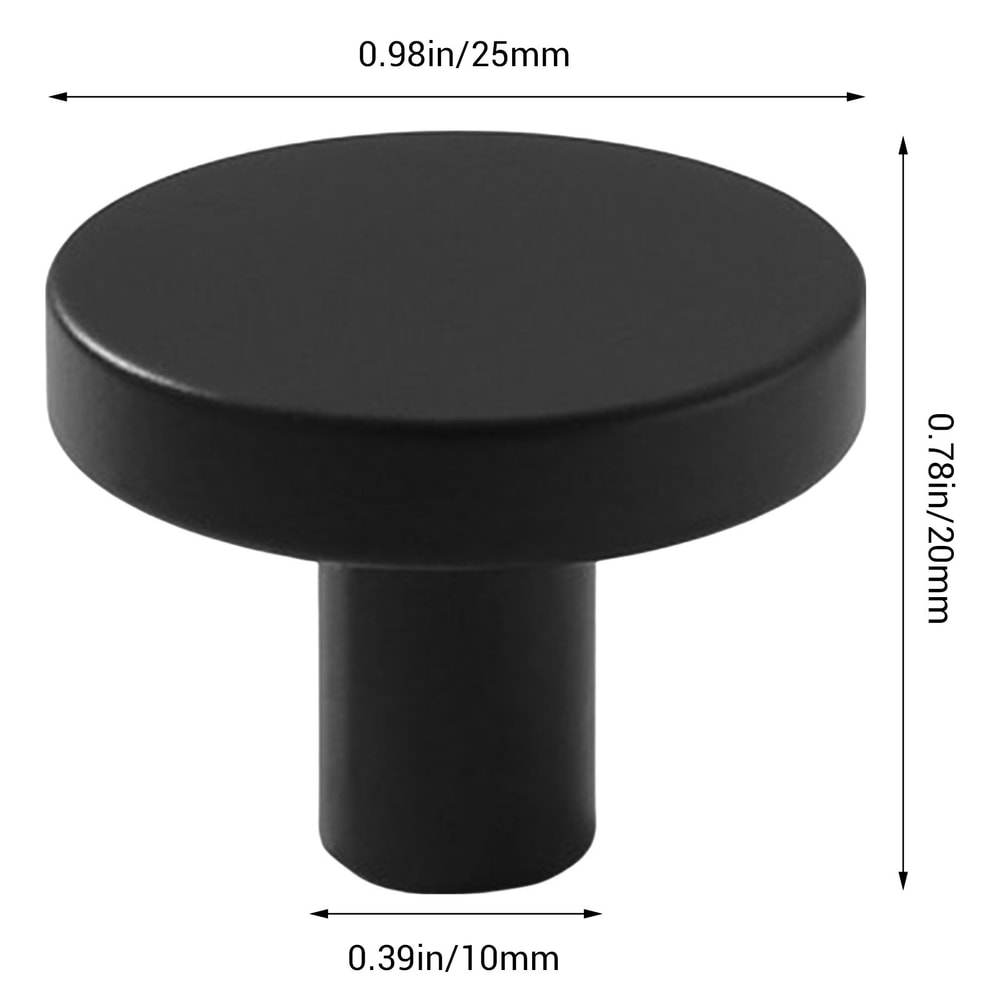 Modern Round Cabinet Knobs For Drawers And Wardrobes 3