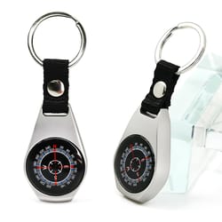 waterproof military compass keychain for hiking camping and survival gear