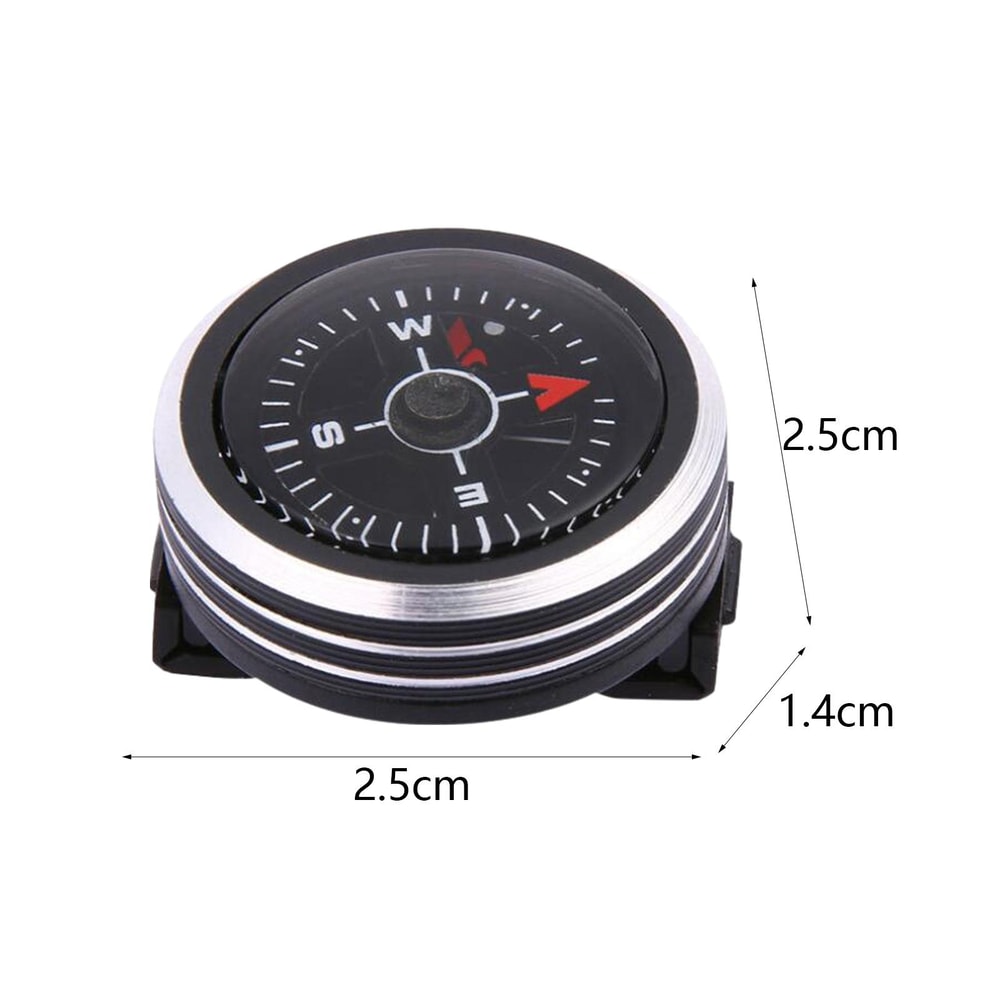 Slip On Wrist Compass For Watch Bands And Paracord Bracelets 3