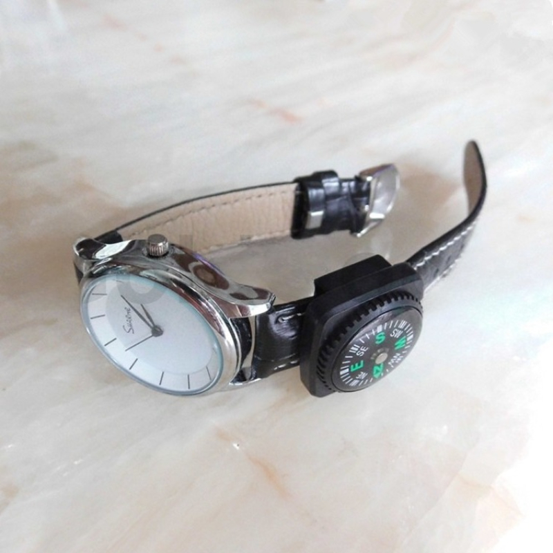 Mini Watch Band Compass For Hiking Camping And Survival 5