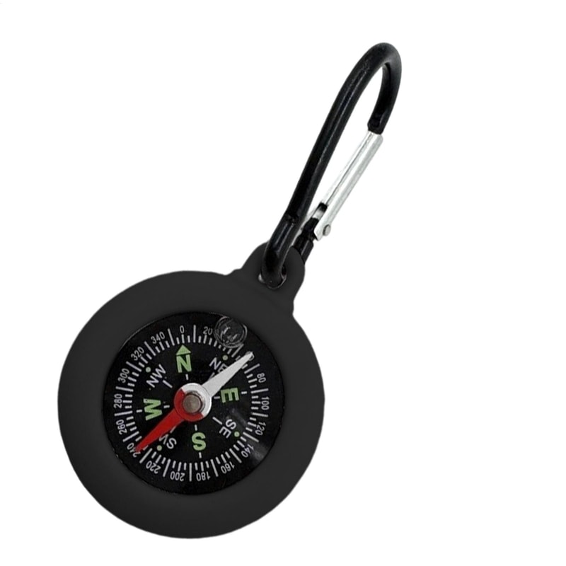 Waterproof Hiking Compass Compact Camping Navigation Tool