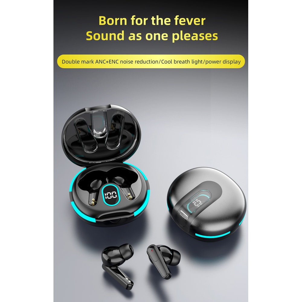 Lightweight Wireless Earbuds with Clear Calls, Fast Charging and Gaming Mode