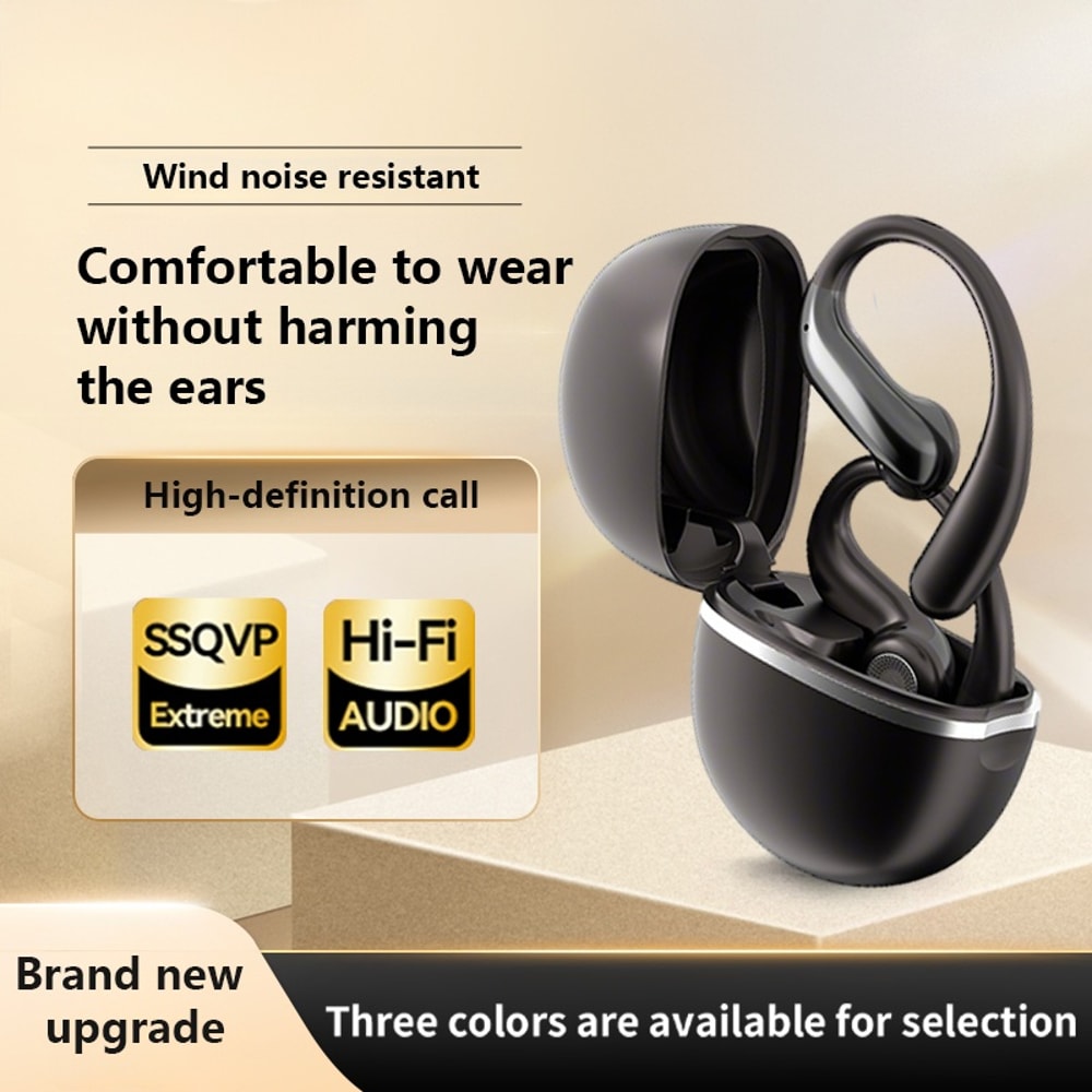 Bluetooth Ear Hook True Wireless Earbuds With Mic 4
