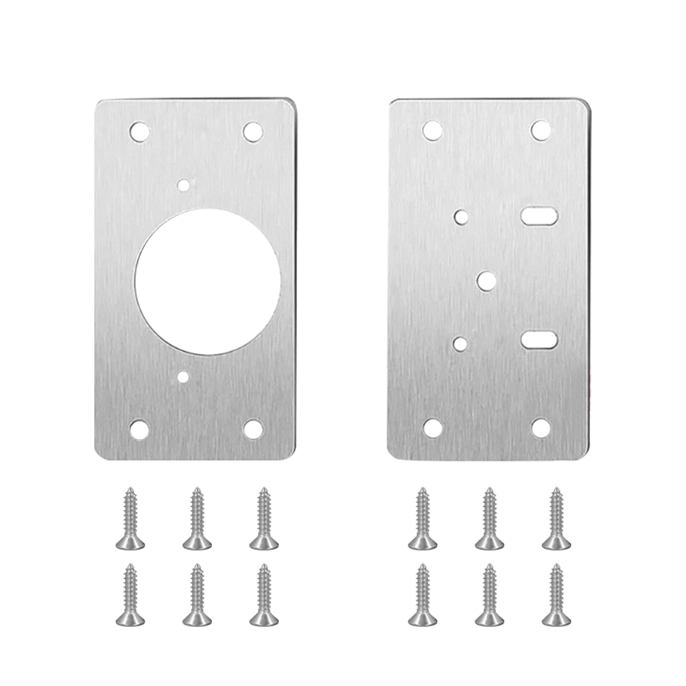 Cabinet Hinge Repair Plate Kit For Kitchen Cupboard Doors 6