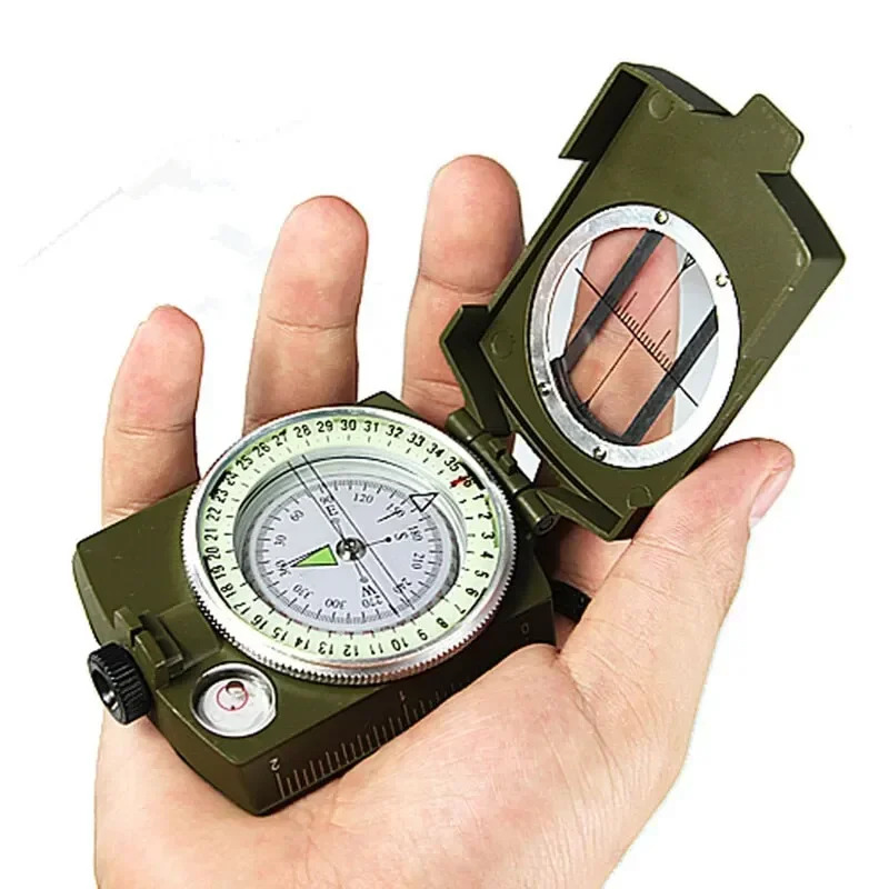 High Precision Military Compass For Camping Hiking And Geological Navigation 0