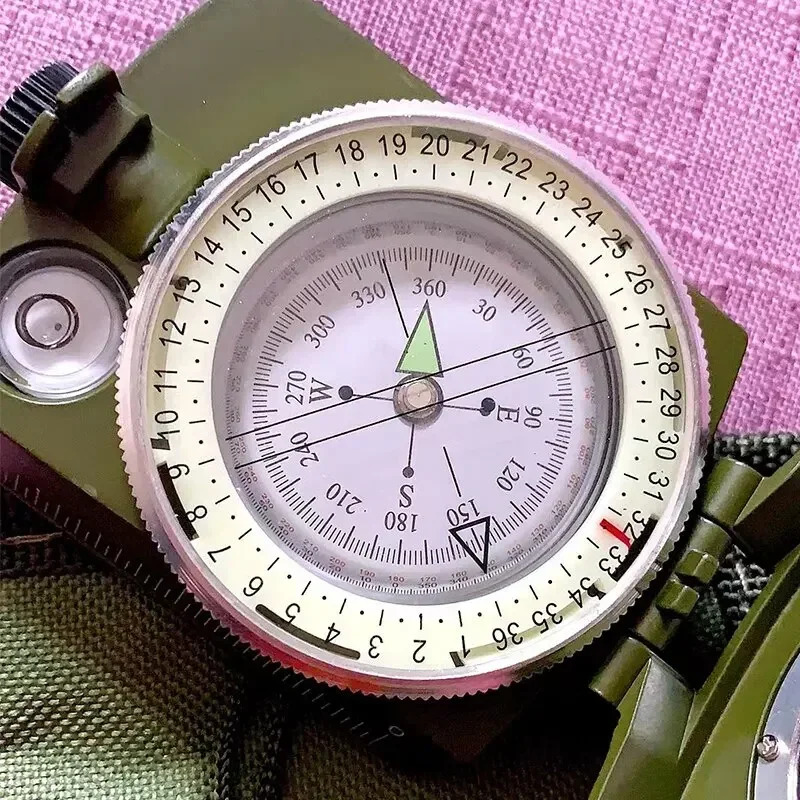 High Precision Military Compass For Camping Hiking And Geological Navigation 4