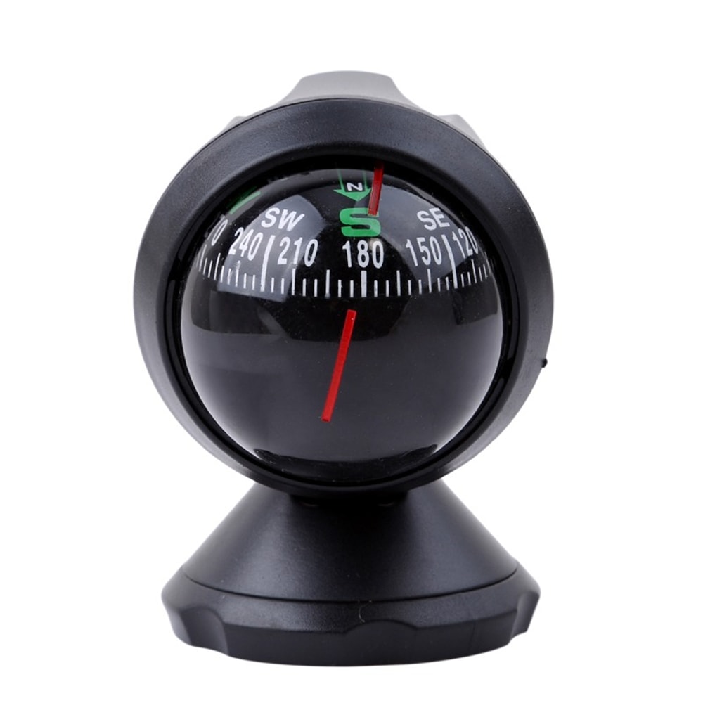 Waterproof Car Compass with Suction Cup for Vehicle Navigation