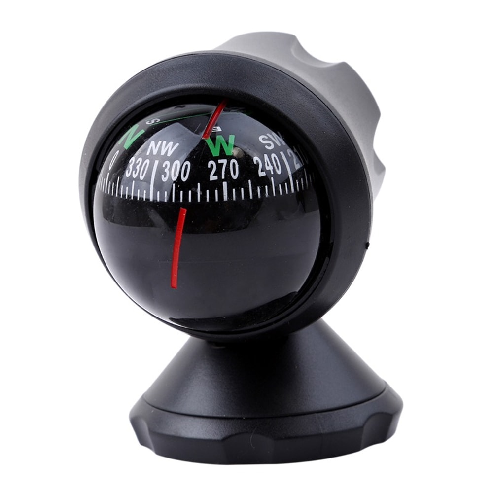 Waterproof Car Compass with Suction Cup for Vehicle Navigation