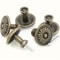 Vintage Engraved Cabinet Handles Set With Screws 3