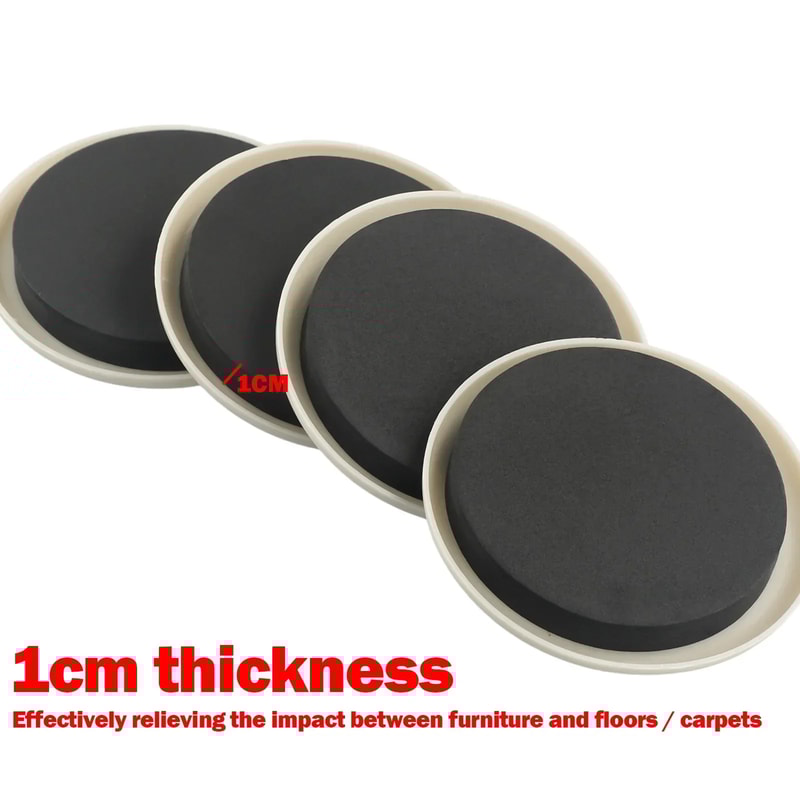 Heavy Duty Furniture Sliders for Carpet Floor Protection