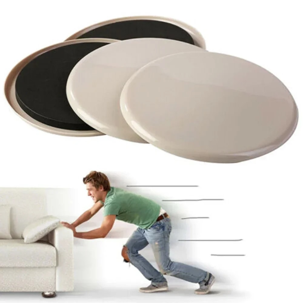 Heavy Duty Furniture Sliders for Carpet Floor Protection