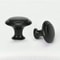 Matte Black Cabinet Knobs Round Drawer Pulls 0