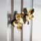 Golden Flower Cabinet Knobs Petal Drawer Pulls For Dressers And Wardrobes 0