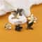 Golden Flower Cabinet Knobs Petal Drawer Pulls For Dressers And Wardrobes 1