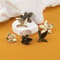 Golden Flower Cabinet Knobs Petal Drawer Pulls For Dressers And Wardrobes 1
