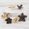 Golden Flower Cabinet Knobs Petal Drawer Pulls For Dressers And Wardrobes 2