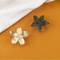 Golden Flower Cabinet Knobs Petal Drawer Pulls For Dressers And Wardrobes 3