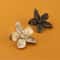 Golden Flower Cabinet Knobs Petal Drawer Pulls For Dressers And Wardrobes 5