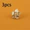 Golden Flower Cabinet Knobs Petal Drawer Pulls For Dressers And Wardrobes 10